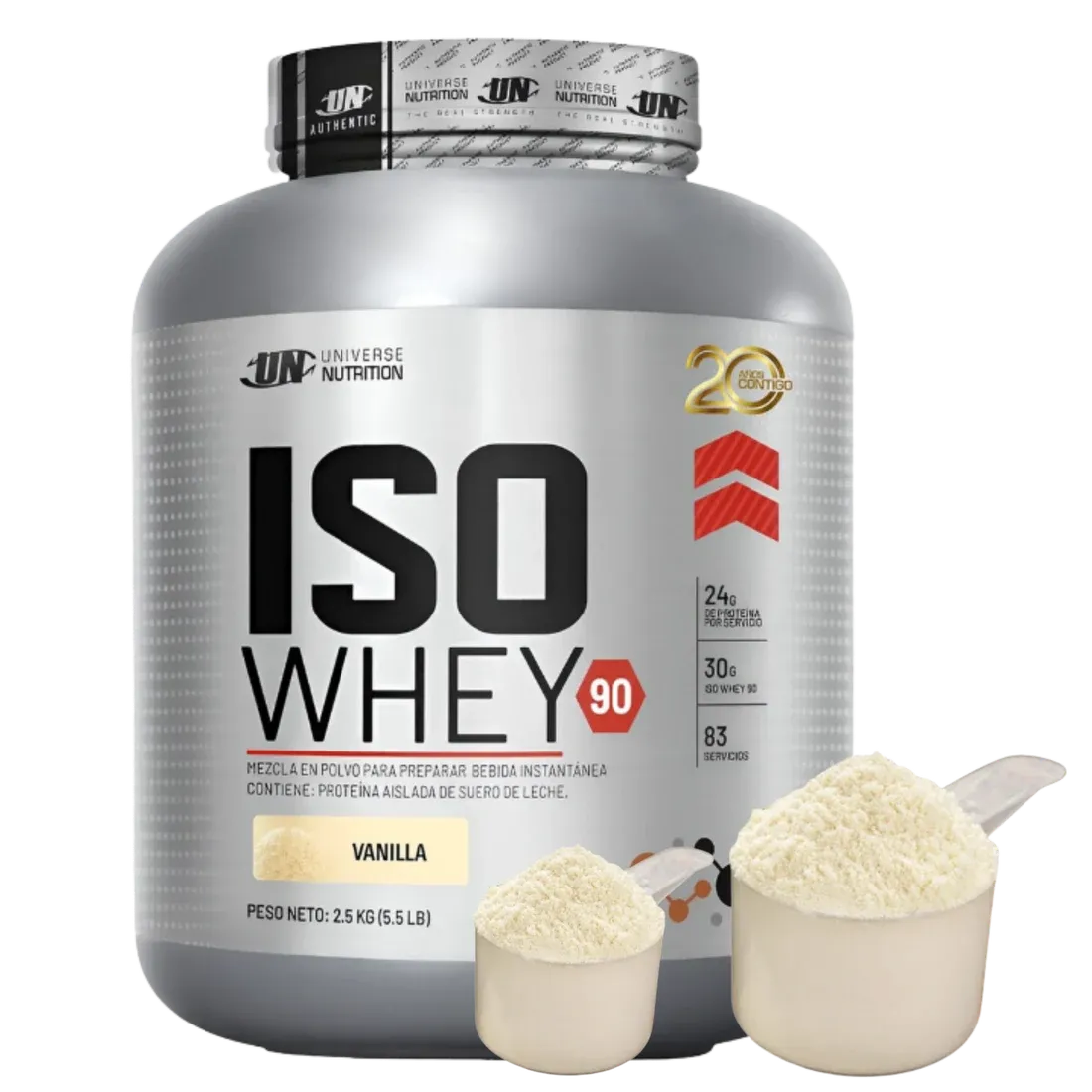 ISO Whey Vainilla, 1.5 scoops