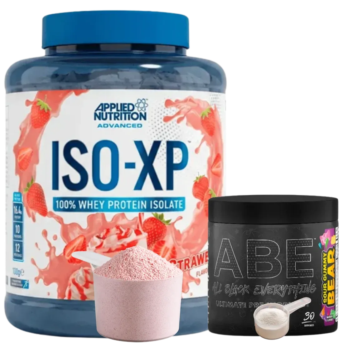 ISO-XP Fresa, 1 scoop + ½ scoop de ABE